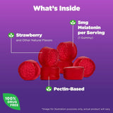 Strawberry 5mg Melatonin Sleep Gummies